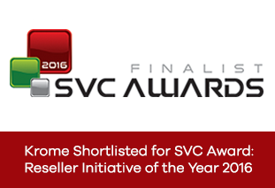 Krome Shortlisted for Storage Virtualisation and Cloud SVC Award