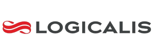 Logo of Logicalis, a Managed Services Provider, featuring stylized red and gray text with an abstract red swirl design next to the word "Logicalis.