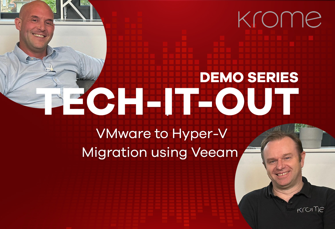 Podcast VMware to Hyper-V Migration using Veeam Backup & Replication